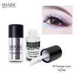 IMAGIC brand flash eye shadow powder makeup waterproof flash eye shadow 3D naked eye powder cosmetics flash powder