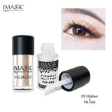 IMAGIC brand flash eye shadow powder makeup waterproof flash eye shadow 3D naked eye powder cosmetics flash powder