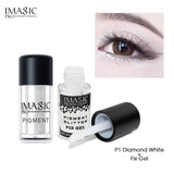 IMAGIC brand flash eye shadow powder makeup waterproof flash eye shadow 3D naked eye powder cosmetics flash powder