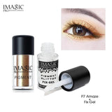 IMAGIC brand flash eye shadow powder makeup waterproof flash eye shadow 3D naked eye powder cosmetics flash powder