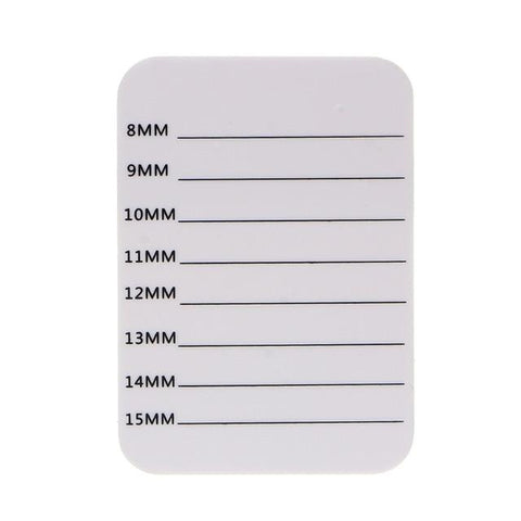 Individual Eyelash Extension Hand Plate Holder Lash Tray Strip Palette 14mm 15mm Without Belt