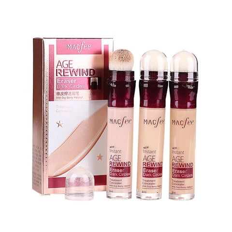 Instant Age Rewind Dark Circles Eye Concealer AntiAging Treatment Skin Glitter Liquid Highlighter Shimmer Makeup Cream Palette