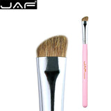 JAF Brand 7pcs Eyeshadow Brushes for Makeup Classic 100% Natural Animal Hair Eye Shadow Blending Make Up Brush Set JE07PY
