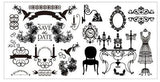 JQ-L Series 120*60MM Size Stamp Stamping Image Konad Plate Print Nail Art Template DIY For Nail Stamping Plates