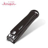 KINEPIN Large Carbon Steel Nail Clipper Cutter Professional Manicure Trimmer High Quality Toe Nail Clipper with Clip Catcher