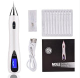 LCD Display Laser Mole Removal Tool Spot Remover Freckle Wart Tag Tattoo Removal Machine Skin Care Beauty Tool For Salon Home