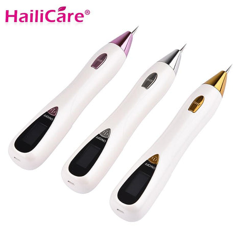 LCD Display Laser Mole Removal Tool Spot Remover Freckle Wart Tag Tattoo Removal Machine Skin Care Beauty Tool For Salon Home