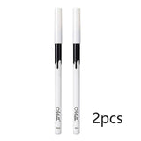 LEARNEVER Eye pencil eyeliner pencil eye contour highlighter pen white eyeliner tint waterproof eye makeup daily cosmetics 1/2PC