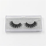 LEHUAMAO Mink Lashes 3D Mink False Eyelashes Long Lasting Lashes Natural Lightweight Mink Eyelashes Glitter Packaging New 1 Pair