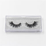 LEHUAMAO Mink Lashes 3D Mink False Eyelashes Long Lasting Lashes Natural Lightweight Mink Eyelashes Glitter Packaging New 1 Pair