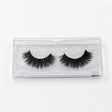 LEHUAMAO Mink Lashes 3D Mink False Eyelashes Long Lasting Lashes Natural Lightweight Mink Eyelashes Glitter Packaging New 1 Pair