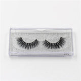 LEHUAMAO Mink Lashes 3D Mink False Eyelashes Long Lasting Lashes Natural Lightweight Mink Eyelashes Glitter Packaging New 1 Pair