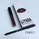 LIYADA Brand liquid matte lipstick kit lips pencil lips makeup lasting waterproof Mate pen lip gloss red lip cosmetics lipstick