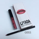 LIYADA Brand liquid matte lipstick kit lips pencil lips makeup lasting waterproof Mate pen lip gloss red lip cosmetics lipstick
