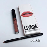LIYADA Brand liquid matte lipstick kit lips pencil lips makeup lasting waterproof Mate pen lip gloss red lip cosmetics lipstick