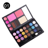 LKE Make Up Tool Kit 33 in 1 Make Up Cosmetics Including Eye Shadow Blush Powder Lip Gloss 3 With Makeup Box Makeup Set