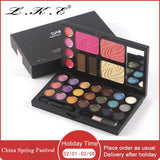 LKE Make Up Tool Kit 33 in 1 Make Up Cosmetics Including Eye Shadow Blush Powder Lip Gloss 3 With Makeup Box Makeup Set