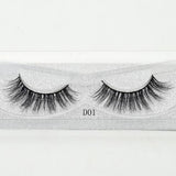 Lash Mink Eyelashes 3D Mink Hair Lashes Wholesale 100% Real Mink Fur Handmade Crossing Lashes Thick Lash 11 Styles New 1Pair