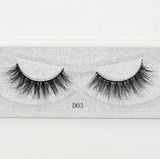 Lash Mink Eyelashes 3D Mink Hair Lashes Wholesale 100% Real Mink Fur Handmade Crossing Lashes Thick Lash 11 Styles New 1Pair