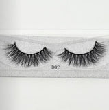 Lash Mink Eyelashes 3D Mink Hair Lashes Wholesale 100% Real Mink Fur Handmade Crossing Lashes Thick Lash 11 Styles New 1Pair