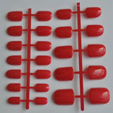 Light Pink Candy Fake Nails Short Round Soft Pre-designed Nail Tips Concise Manicure Accessories Easy DIY Salon Products P01