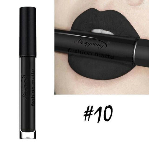 Lip Beauty Matte Lipstick Waterproof Brand Makeup Liquid LipstickGloss Beauty Labial Batom Matte Maquiagem