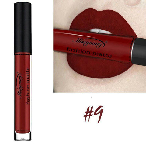 Lip Beauty Matte Lipstick Waterproof Brand Makeup Liquid LipstickGloss Beauty Labial Batom Matte Maquiagem