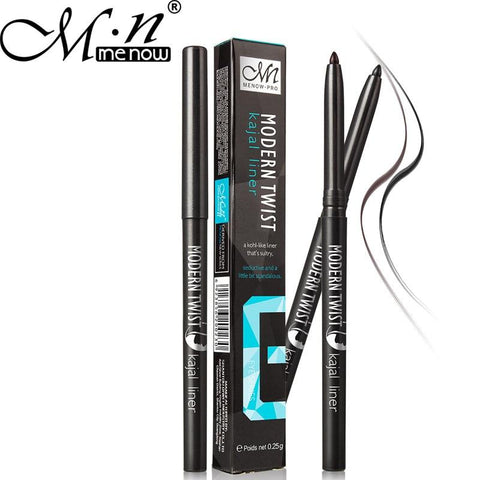 M.N Brand Cosmetic Eyeliner Waterproof Black Brown kajal eye pencil super gliding eyeliner Longlasting Eye Liner Pen Makeup Tool