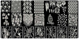 MAFANAILS Christmas Nail Stamping Template Geometry&Lace Flower 40Pattern Nail Stamp Polish Image 6.5*12.5cm Nail Stamping Plate