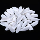 MAKARTT 500 Oval Nails Tips Round Full Cover Color Tips False Nail Art Tips Acrylic Fake Nails Dropshipping A0013