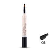 MAYCHEER 5 Colors Natural Eyebrow Lasting Perfect Gel Eyebrows Waterproof Sweat Proof Eye Brow Gel Pencil with Brush Enhancers