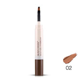 MAYCHEER 5 Colors Natural Eyebrow Lasting Perfect Gel Eyebrows Waterproof Sweat Proof Eye Brow Gel Pencil with Brush Enhancers