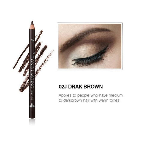 MENOW Pro Black Brown Color Waterproof Eyebrow Pencils Pigments Cheap Makeup Long Lasting Brand Eye Brow Pen Maquiagem Tools