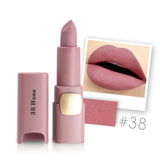 MISS ROSE Brand New Moisturizing 18 Colors Matte Lipstick Sexy Red Lips Nude Lipstick Matte Cosmetics Lip Stick Makeup
