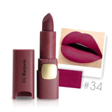MISS ROSE Brand New Moisturizing 18 Colors Matte Lipstick Sexy Red Lips Nude Lipstick Matte Cosmetics Lip Stick Makeup