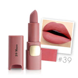 MISS ROSE Brand New Moisturizing 18 Colors Matte Lipstick Sexy Red Lips Nude Lipstick Matte Cosmetics Lip Stick Makeup