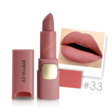 MISS ROSE Brand New Moisturizing 18 Colors Matte Lipstick Sexy Red Lips Nude Lipstick Matte Cosmetics Lip Stick Makeup