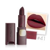 MISS ROSE Brand New Moisturizing 18 Colors Matte Lipstick Sexy Red Lips Nude Lipstick Matte Cosmetics Lip Stick Makeup