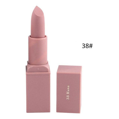 MISS ROSE Lips Matte Lipsticks Sexy Women Make up Waterproof Lip Balm Easy To Apply Long-lasting Makeup Matte Lip