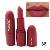 MISS ROSE Makeup Brand Matte Lipstick Long Lasting Nude Matt Red Velvet Lip Stick Batom Waterproof Lips Make Up Wholesale