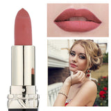 MISS ROSE Nude Makeup Lipstick Red Colors Lips Pen Makeup Matte Lipstick Women Cosmetics Baton Waterproof Lip Pencil Batom Mate