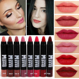 MISS ROSE Professional Women Waterproof Lipstick Lips Cream Beauty Lote Batom Matte Lipstick Nude Pencils Makeup