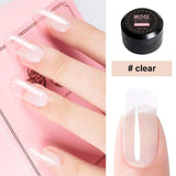 MIZHSE UV Gel Poly Gel Nails Polygels Nails Builder Poligel Nails Kit Extension Acrylic Nail Art Crystal UV Resin Builder Gellak