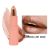 MK 12 Colors Matte Lipstick batom mate Long Lasting Matte Metallic Lipstick Waterproof Sexy Red Glitter Lip Gloss Cosmetic Matte