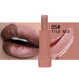 MK Brand Heart Shaped Lipstick 12 Color Velvet Nude Matte Lipstick Makeup Waterproof Lasting Metallic Matte Lipsticks Makeup