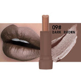MK Brand Heart Shaped Lipstick 12 Color Velvet Nude Matte Lipstick Makeup Waterproof Lasting Metallic Matte Lipsticks Makeup