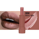MK Brand Heart Shaped Lipstick 12 Color Velvet Nude Matte Lipstick Makeup Waterproof Lasting Metallic Matte Lipsticks Makeup