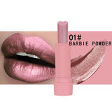 MK Brand Heart Shaped Lipstick 12 Color Velvet Nude Matte Lipstick Makeup Waterproof Lasting Metallic Matte Lipsticks Makeup