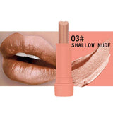 MK Brand Heart Shaped Lipstick 12 Color Velvet Nude Matte Lipstick Makeup Waterproof Lasting Metallic Matte Lipsticks Makeup