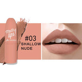 MK Brand Lip Makeup Velvety Matte Lipsticks batom mate 12 Colors Waterproof Long Lasting Nude Matte Lipstick Matte Beauty Makeup